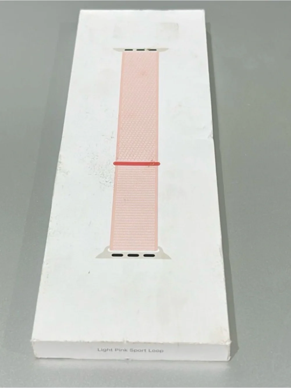 Authentic Apple Watch Light Pink Sport Loop 45MM